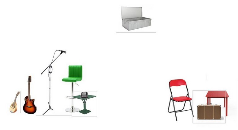 Plan de scène des Italiens